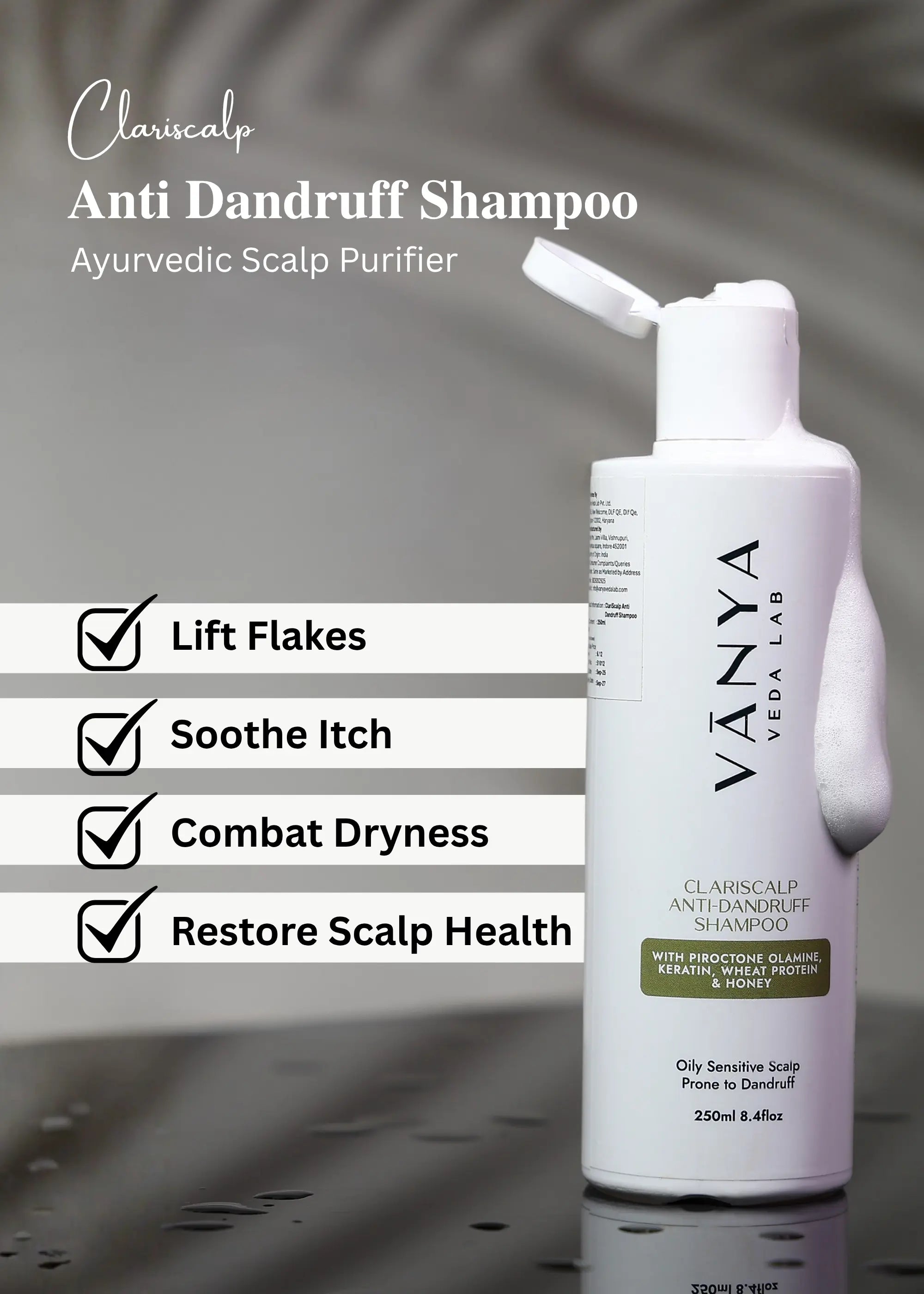 ClariScalp Anti Dandruff Shampoo