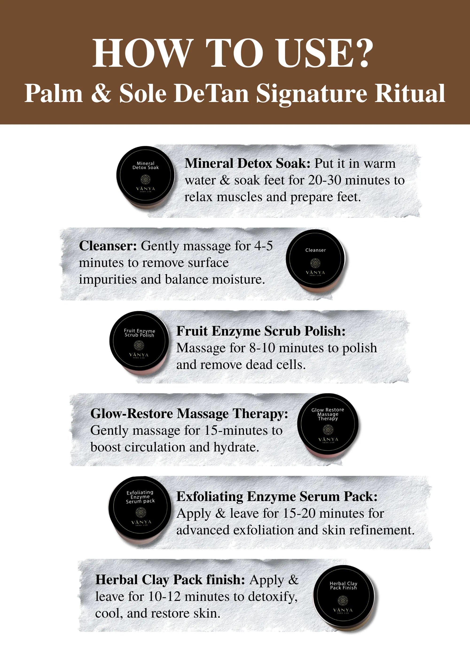 Palm & Sole DeTan Signature Ritual