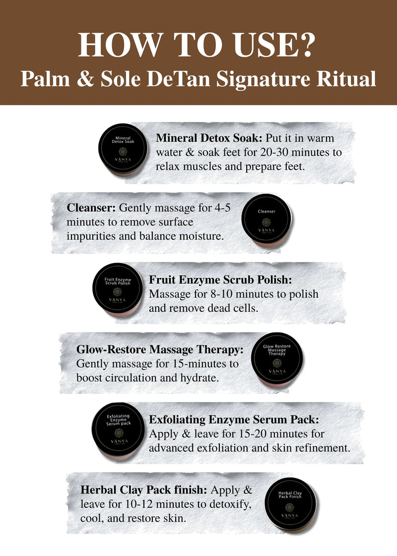 Palm & Sole DeTan Signature Ritual